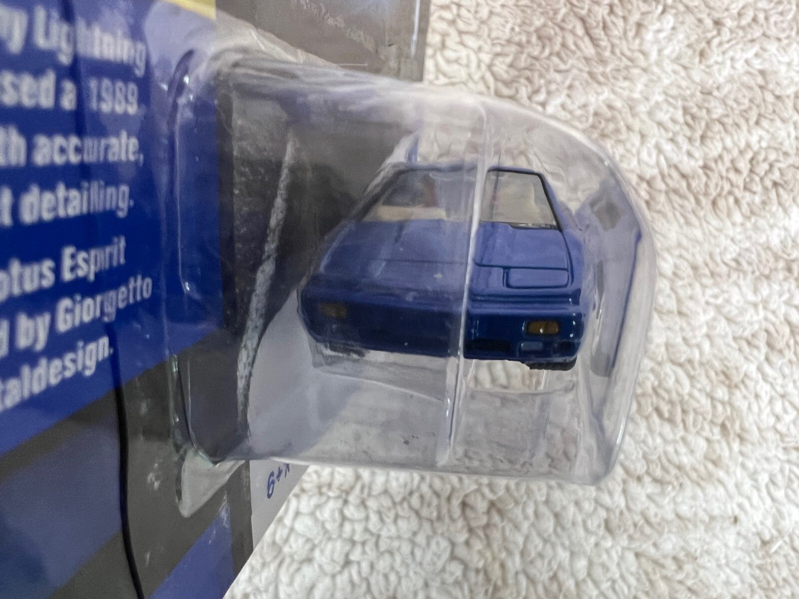 🇬🇧Johnny Lightning  Classic Gold Release 4 1989 Lotus Esprit Pacific Blue HW17
