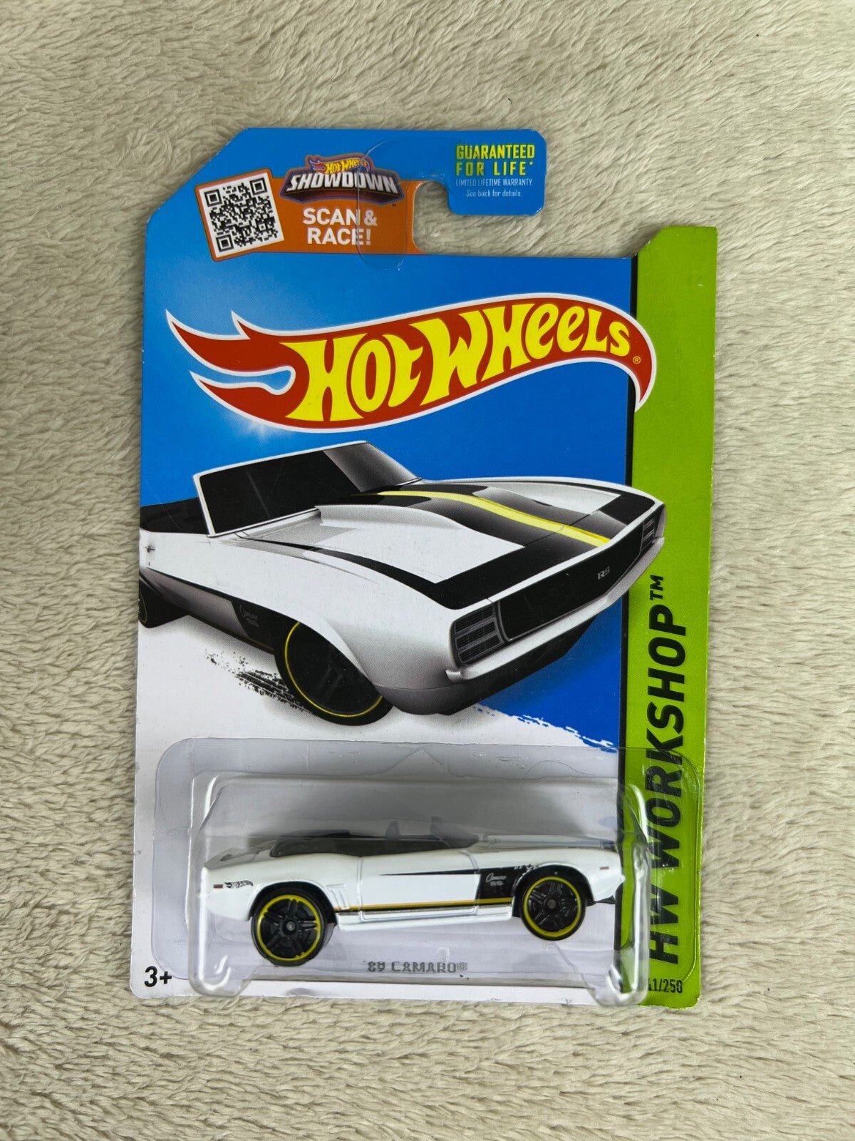 🔥🔥🔥🔥Hot Wheels HW Workshop 69 Camaro Convertible White HW12🔥🔥🔥🔥