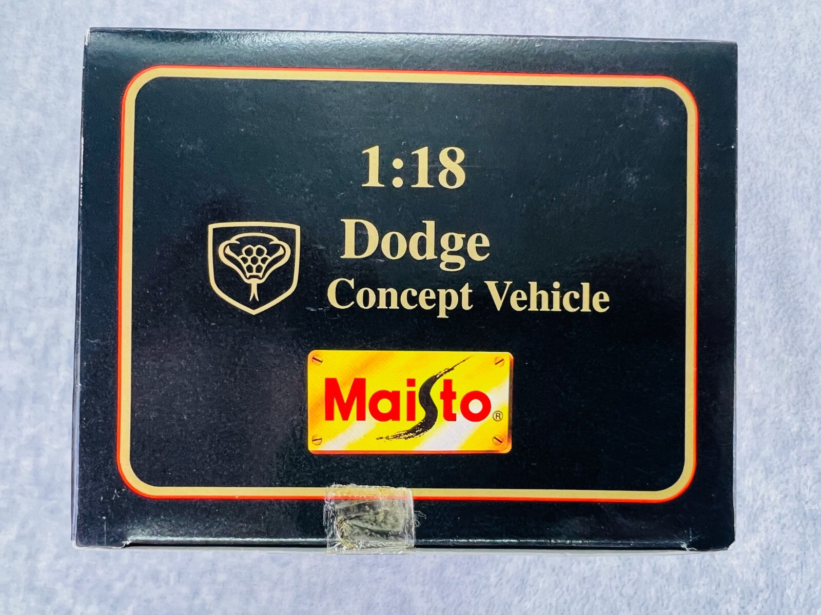 🇺🇸🇺🇸MAISTO Dodge Concept Vehicle Orange 1:18 Scale🇺🇸🇺🇸