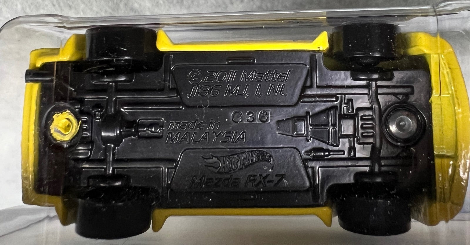 🎌🎌🎌Hot Wheels Mazda RX-7 2014 HW City Yellow HW 21🎌🎌🎌