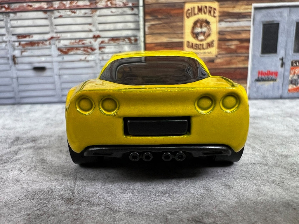 🇺🇸🇺🇸Hot Wheels Car Meet '12 Corvette Z06 HWCC Corvette Club Yellow🇺🇸🇺🇸