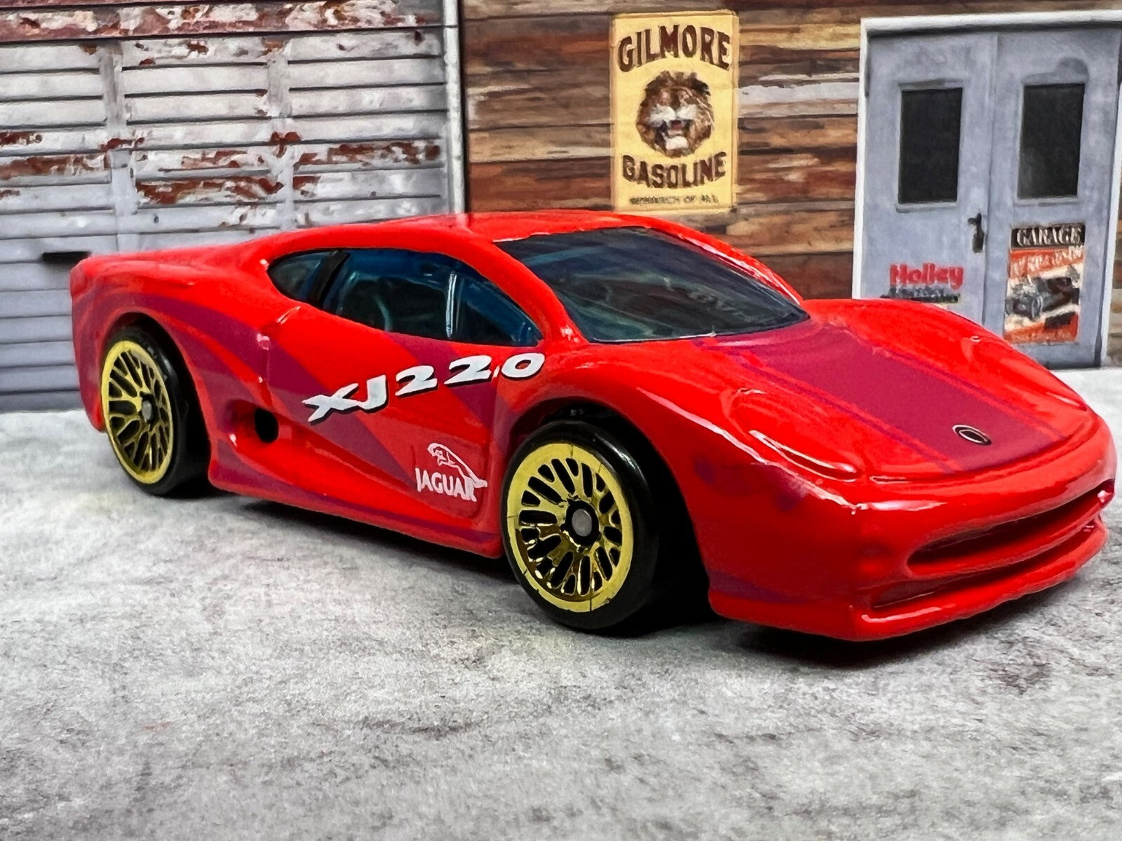 🔥🔥🔥🔥Hot Wheels Jaguar XJ220 Red C12🔥🔥🔥🔥