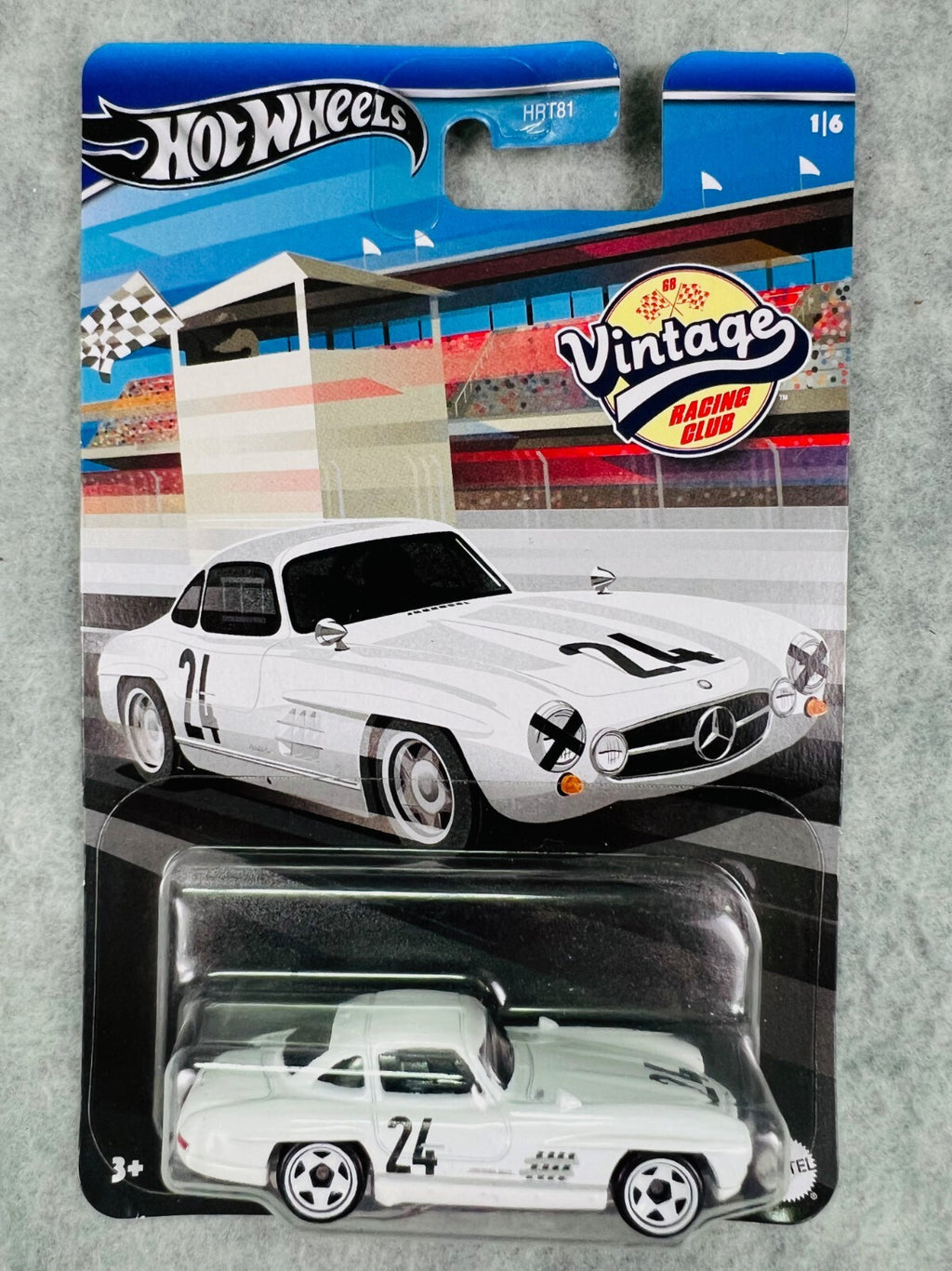 🇩🇪🇩🇪Hot Wheels 2024 Vintage Racing Club Merceds Benz 300 SL H25🇩🇪🇩🇪