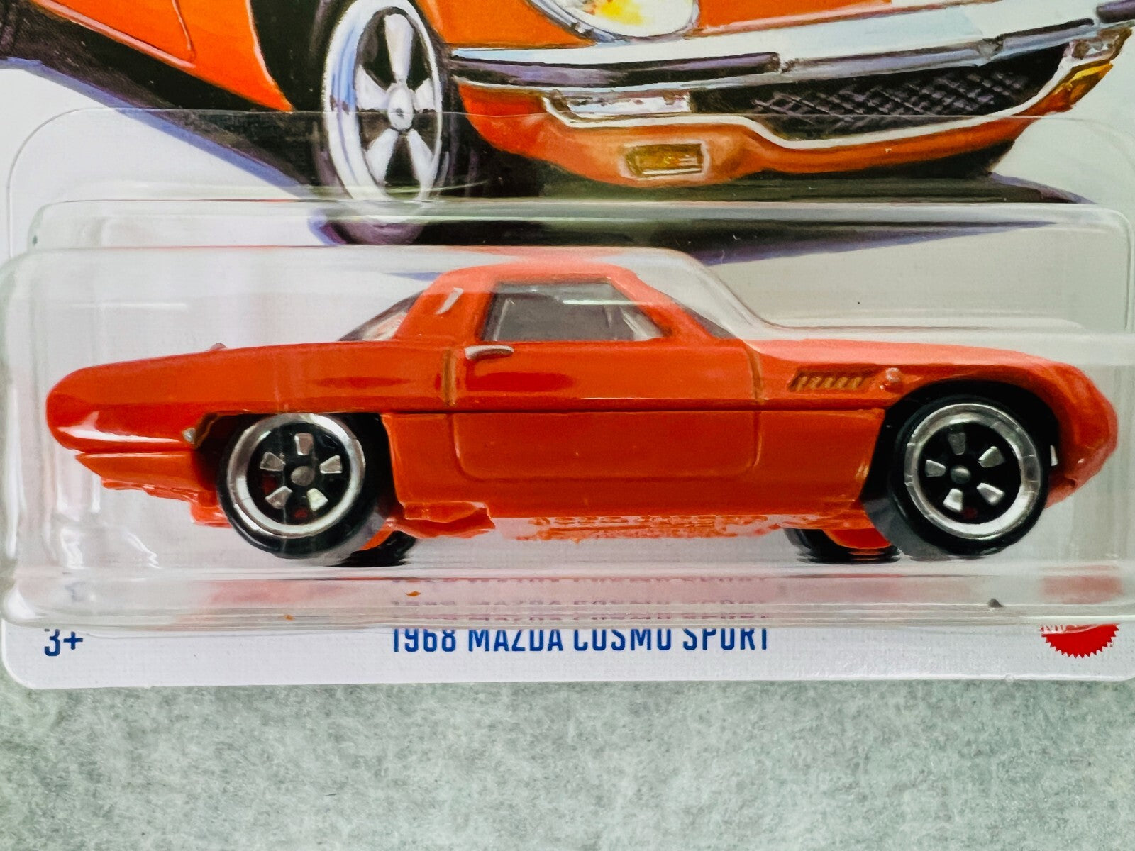 🎌🎌🎌Hot Wheels J-Imports 1968 Mazda Cosmo Sport Orange H30🎌🎌🎌