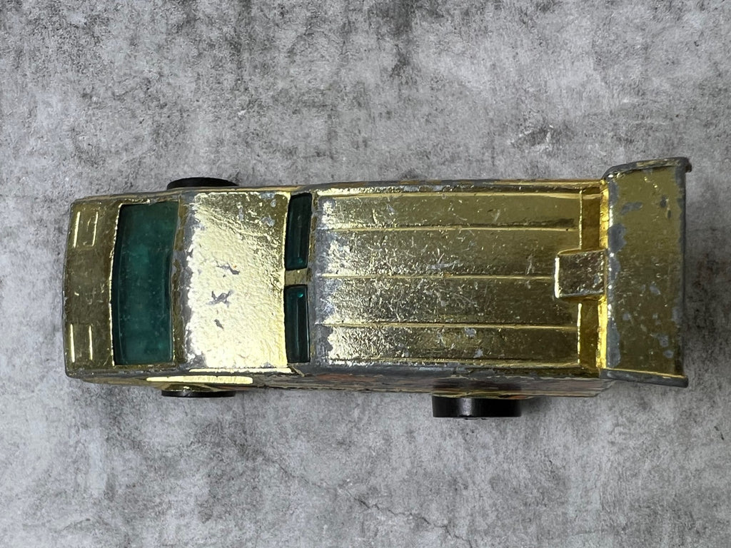 🔥🔥🔥Vintage Spoiler Sport Van 1976 Hot Wheels Gold Hong Kong C9🔥🔥🔥
