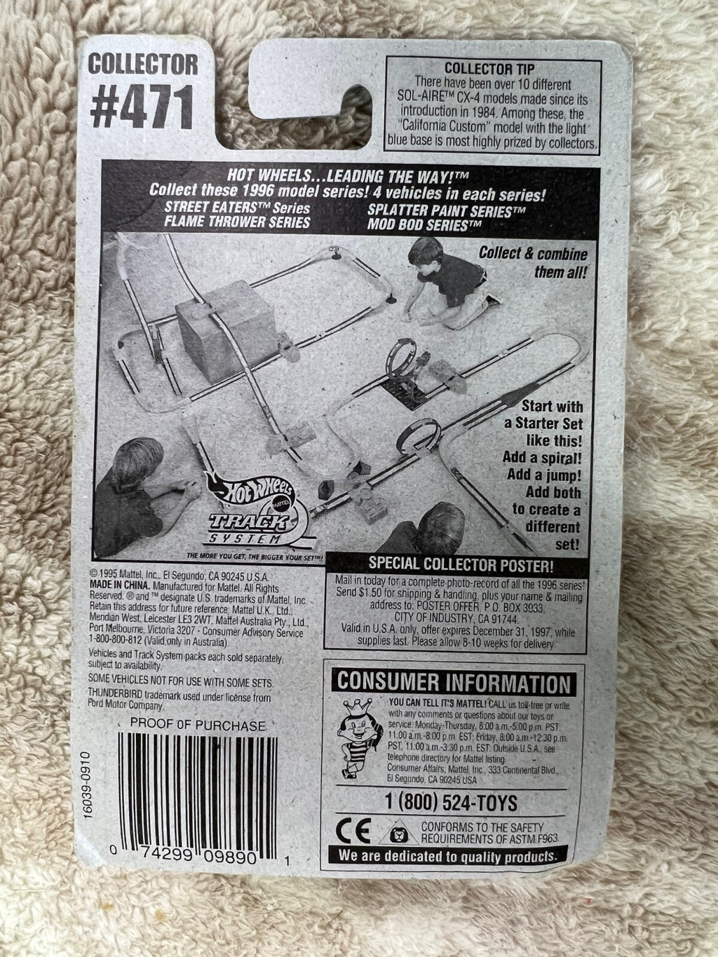 🔥🔥🔥🔥1998 Hot Wheels VELOCITOR Collector #471 New Factory Sealed HW05🔥🔥🔥🔥