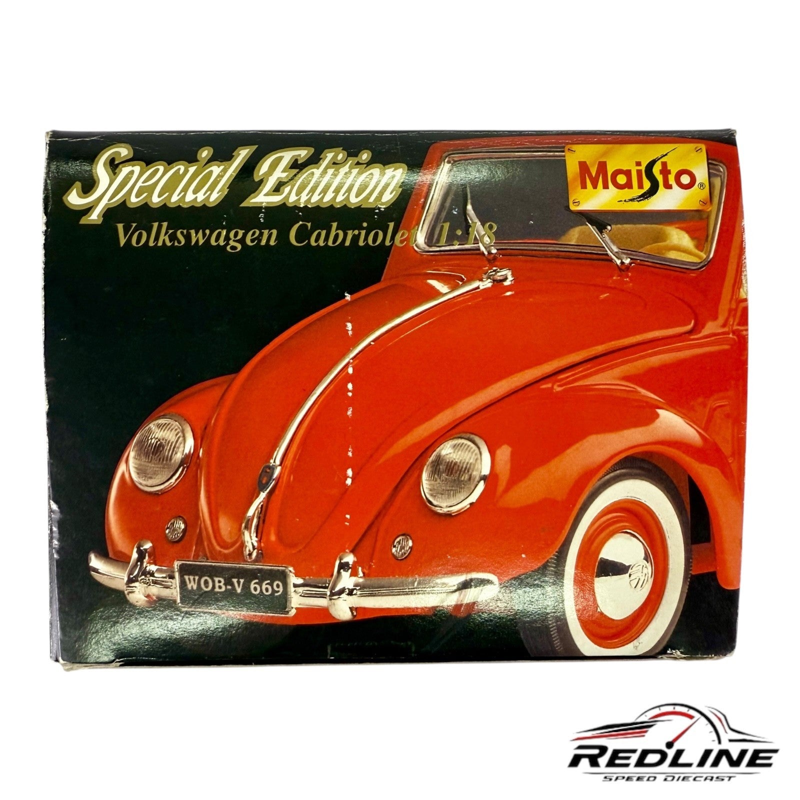 🇩🇪🇩🇪Maisto Special Edition Volkswagen Cabriolet 1951 Blue 1:18🇩🇪🇩🇪