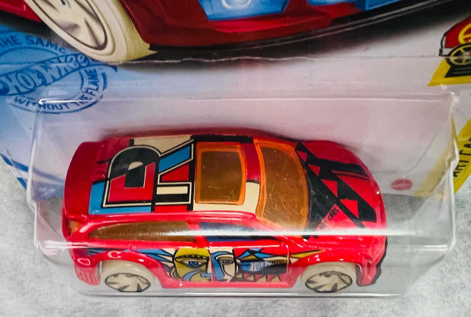 🔥🔥🔥Hotwheels Audacious HW Art Cars Red H25🔥🔥🔥