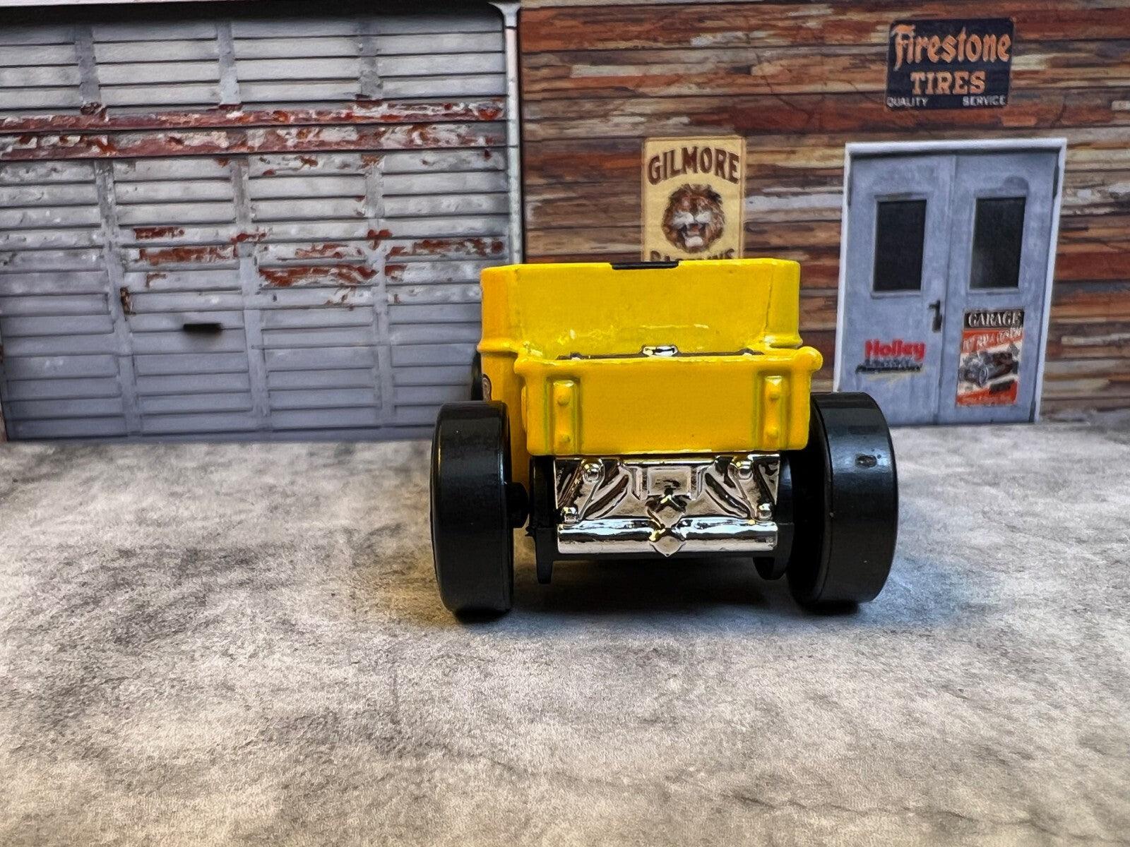 🔥🔥🔥Bone Shaker Mooneyes Hot Wheels Rod Squad Yellow C6🔥🔥🔥