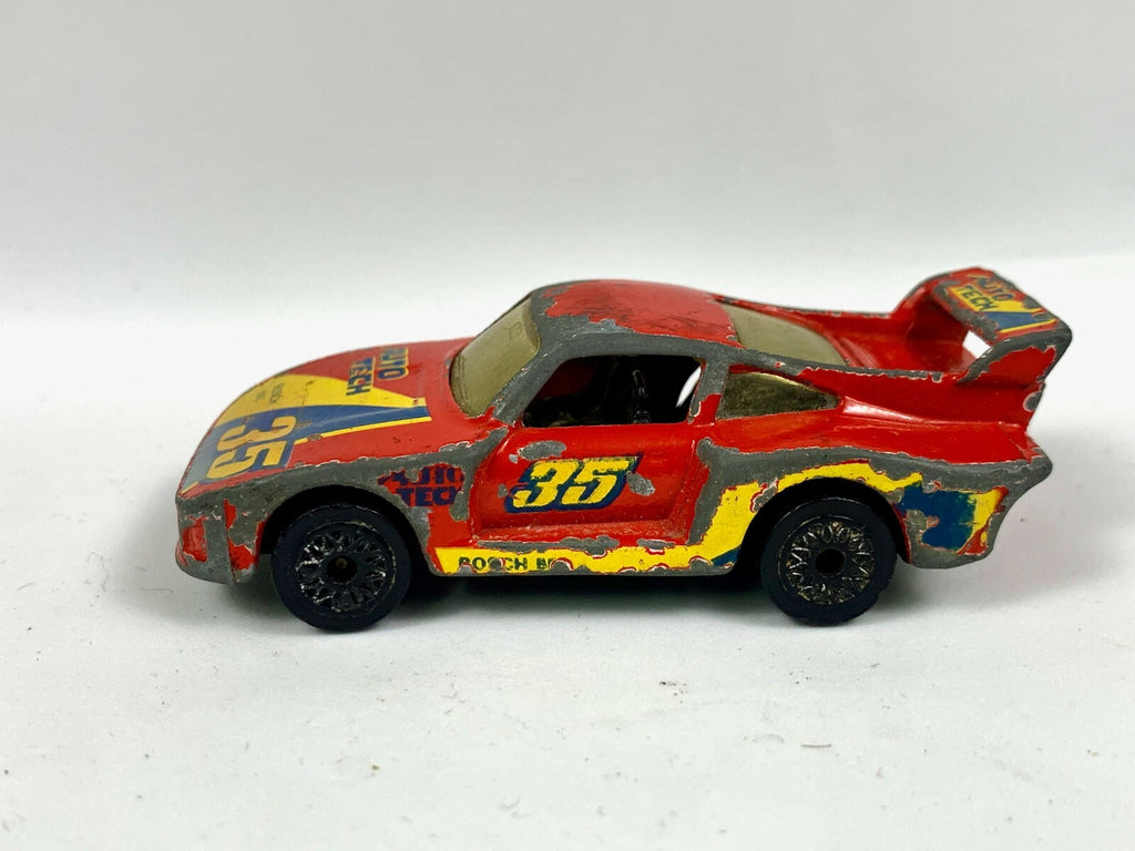 🔥1983 Matchbox Racing Porsche 935 Red AUTO Tech Macau 1:57 Scale Hotwheels🔥