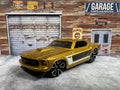🐎🐎🐎Hot Wheels Gold Metallic Diecast Ford Mustang Car K6136 C8🐎🐎🐎