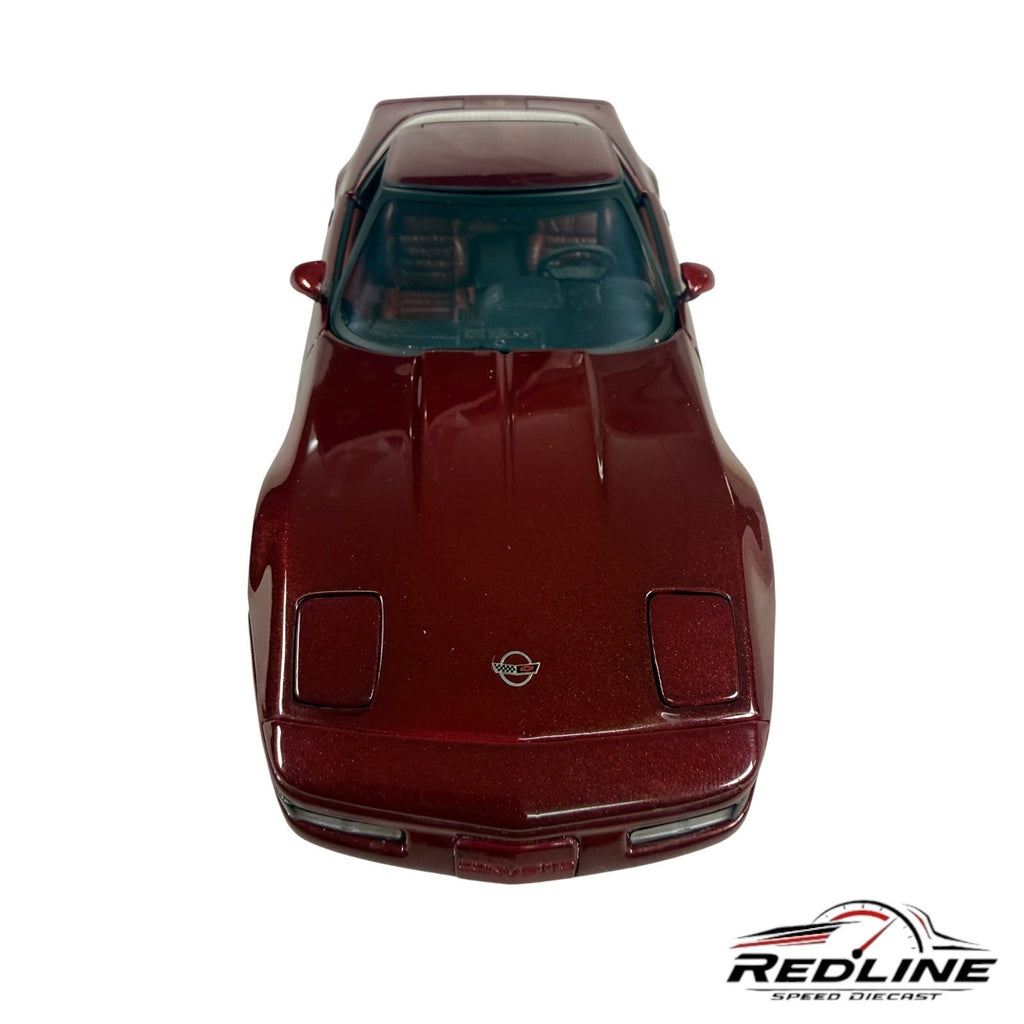 🇺🇸🇺🇸Danbury Mint Limited Edition 1993 Corvette Coupe Red 1:24🇺🇸🇺🇸