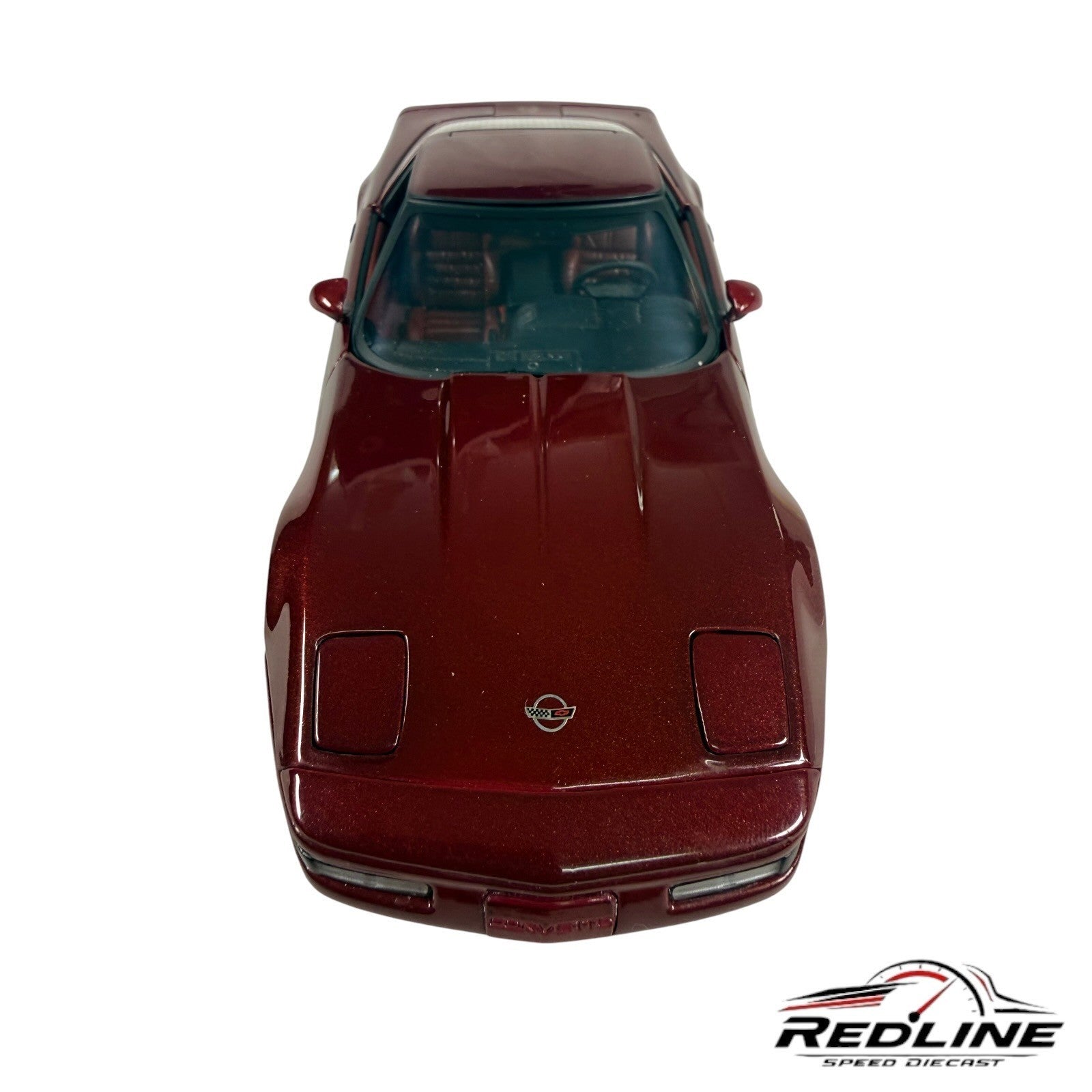 🇺🇸🇺🇸Danbury Mint Limited Edition 1993 Corvette Coupe Red 1:24🇺🇸🇺🇸