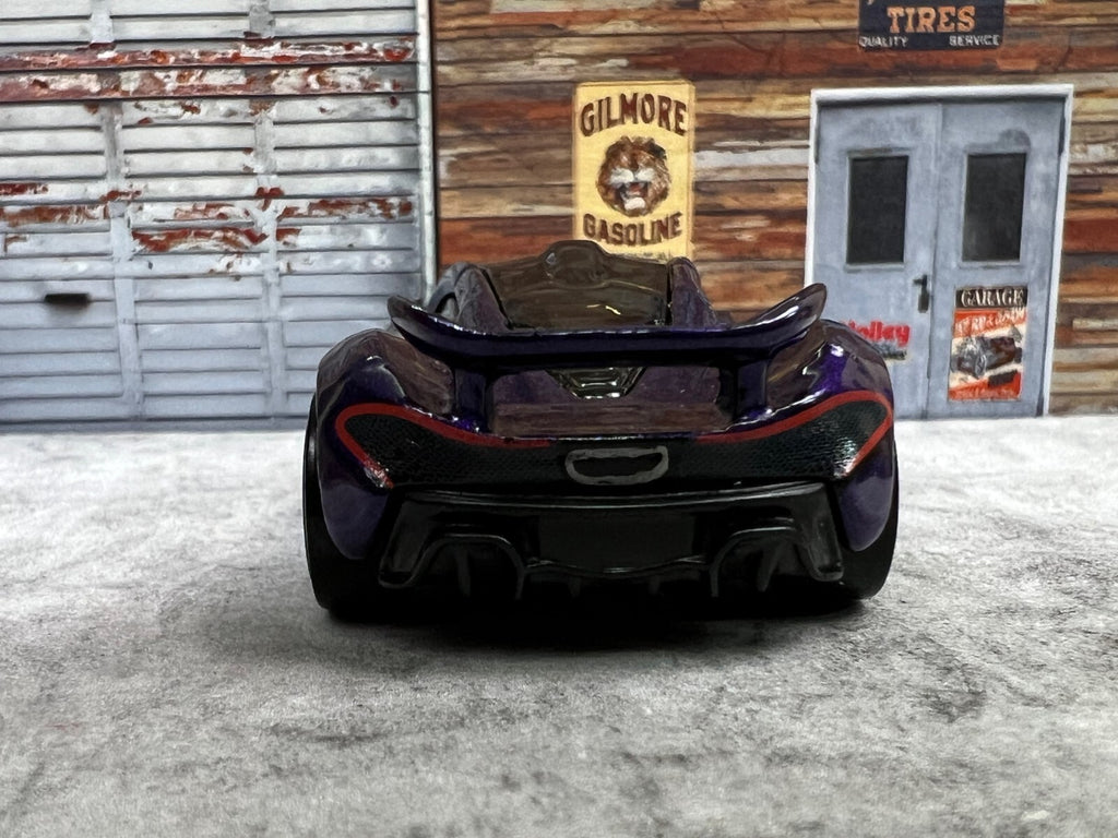 🇬🇧🇬🇧🇬🇧HOT WHEELS MCLAREN P1 PURPLE C18🇬🇧🇬🇧🇬🇧
