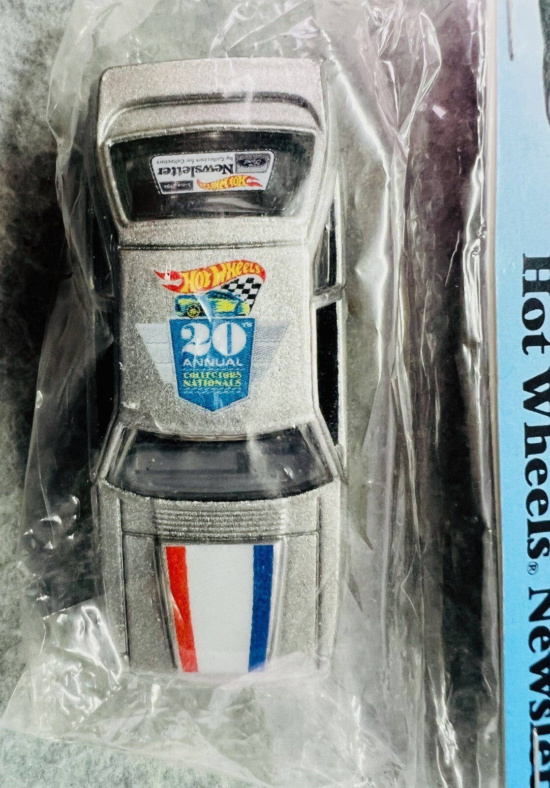 🔥Hot Wheels 20th Annual Nationals Newsletter  '92 Ford Mustang Gray Foxbody🔥