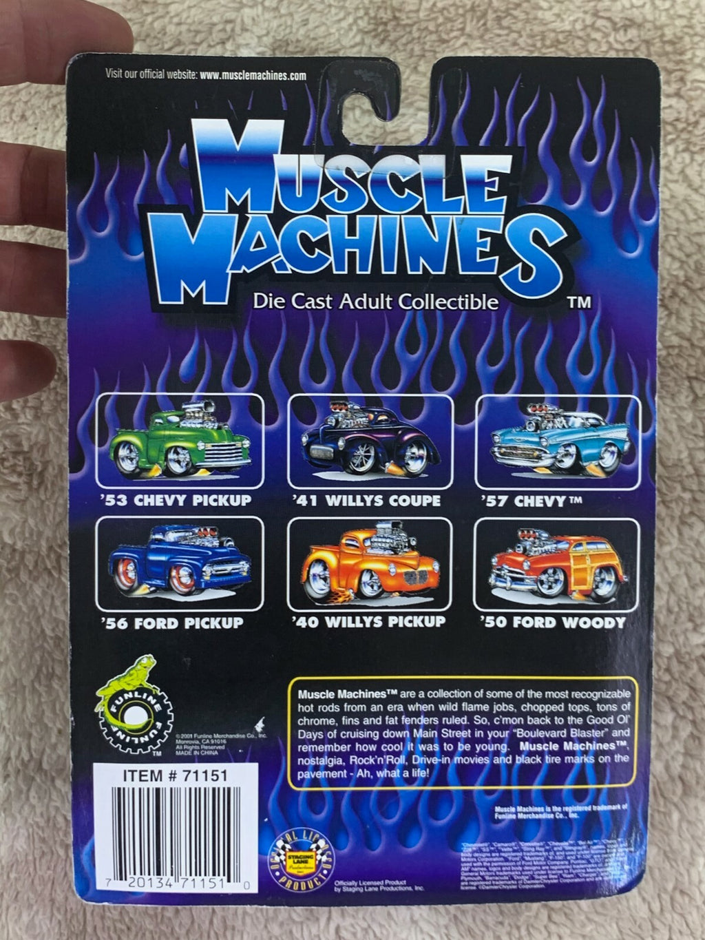 *******Muscle Machines 69 Chevelle 911 Tribute 1:64 Scale Diecast Car HW04******