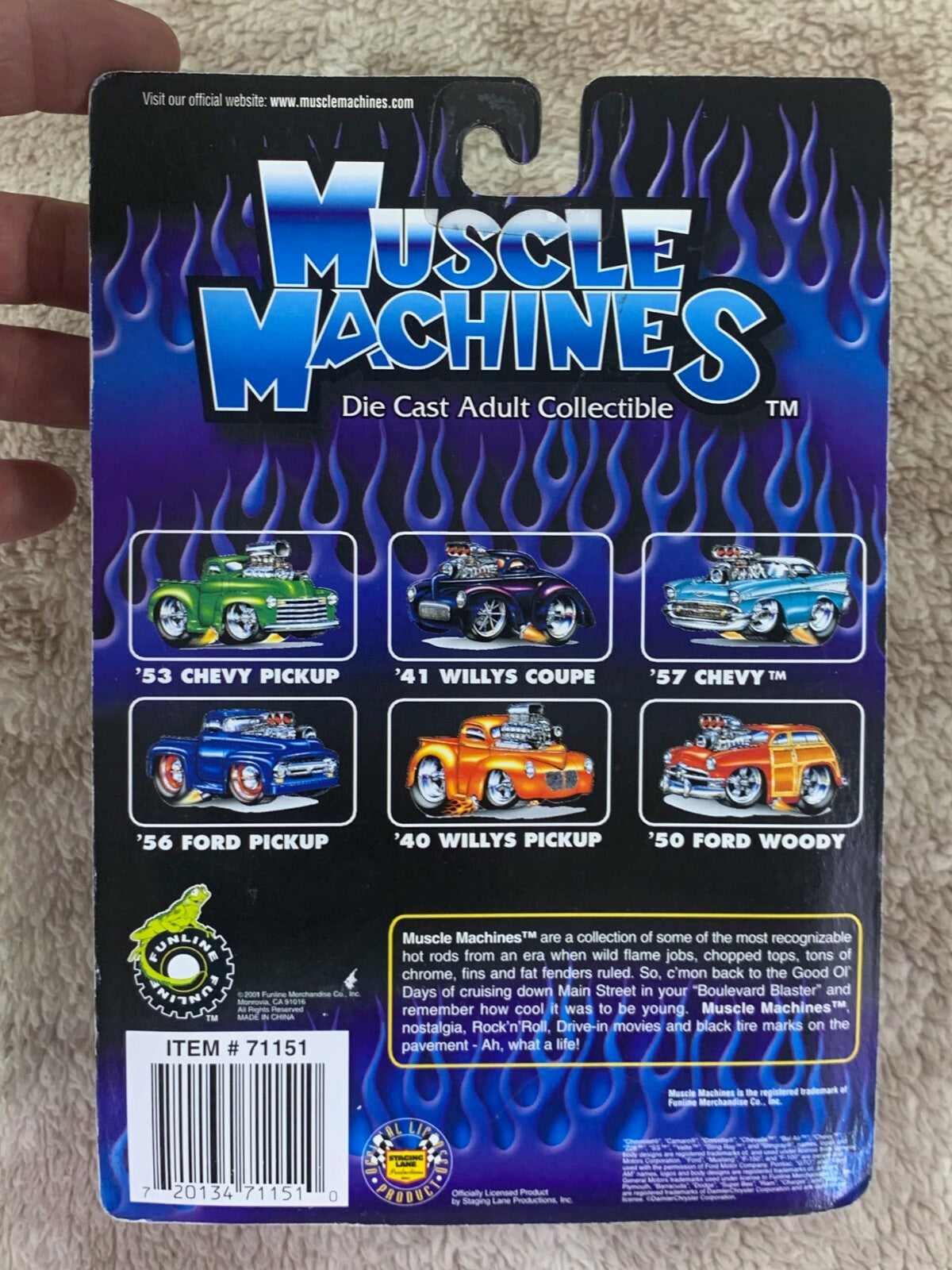 *******Muscle Machines 69 Chevelle 911 Tribute 1:64 Scale Diecast Car HW04******