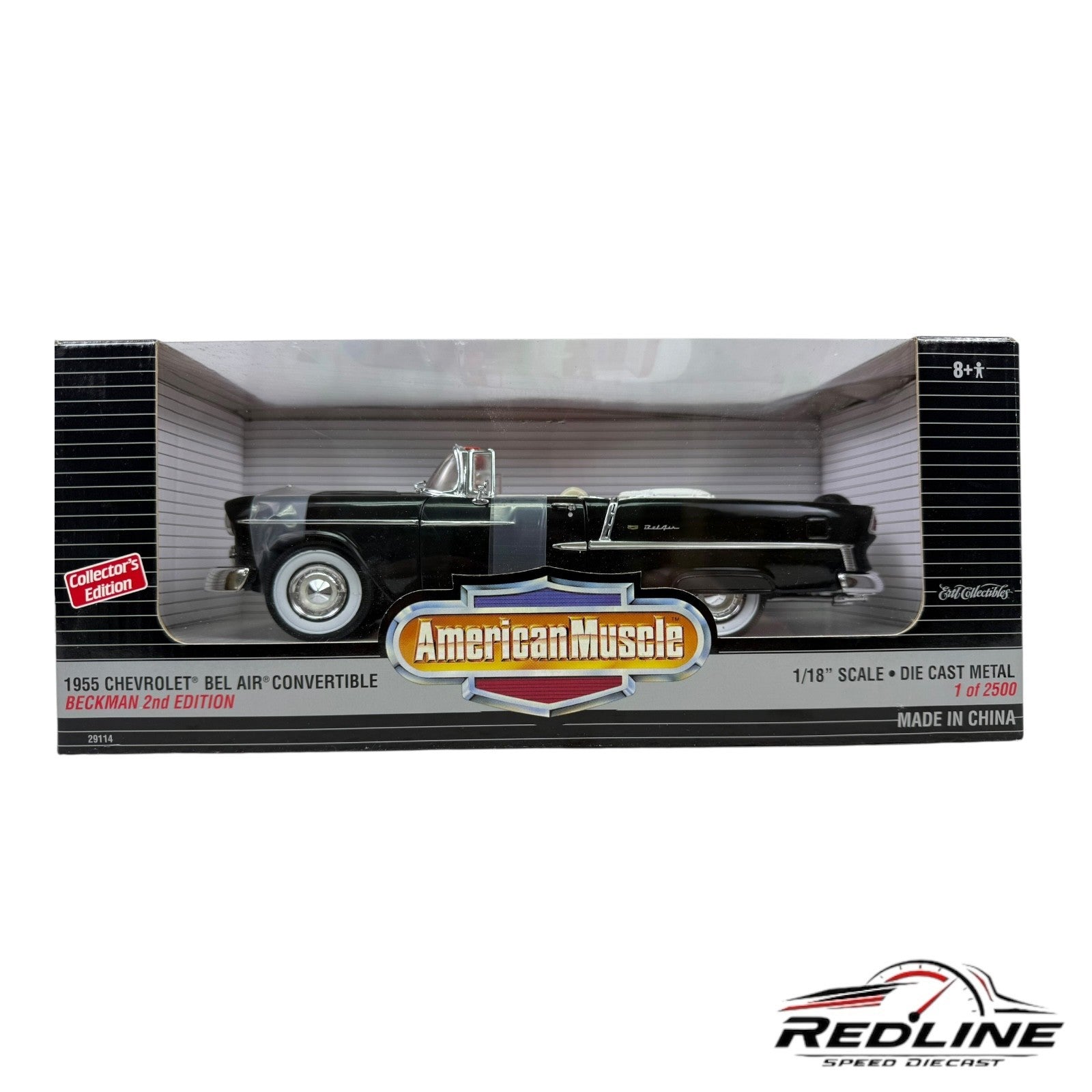 ERTL American Muscle 1955 Chevrolet Bel Air Convertible Beckman 2nd Edition B2