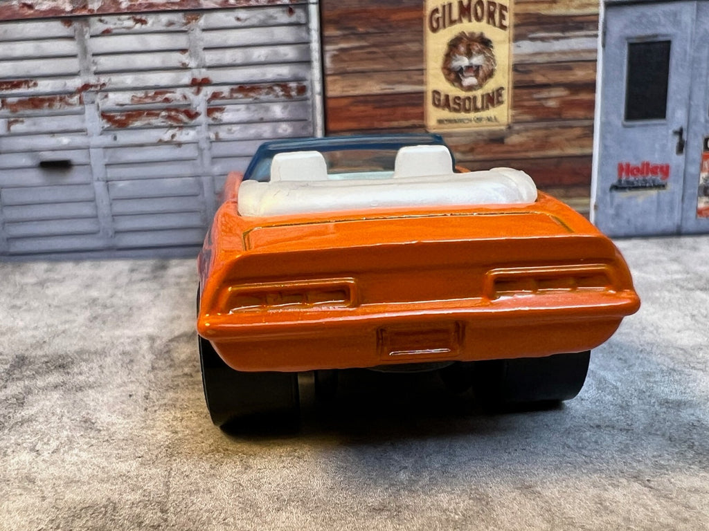 🔥🔥Hot Wheels 2006 Mattel 69 Camaro Convertible Orange Flames C6🔥🔥