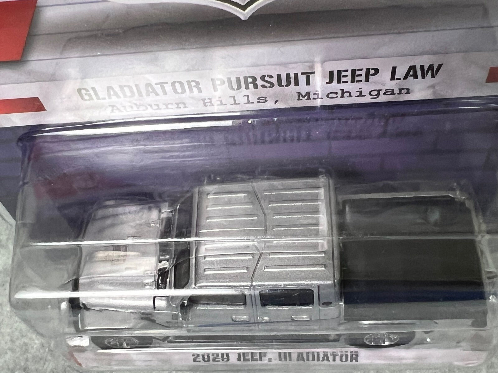 🇺🇸GreenLight 2020 Jeep Gladiator Hot Pursuit Auburn Hills Michigan HW22🇺🇸