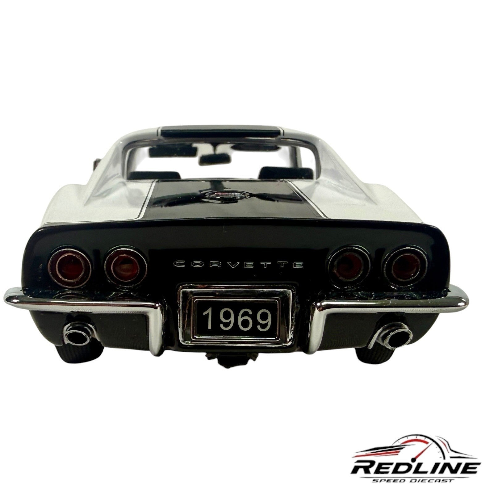 🇺🇸Danbury Mint 1969 Corvette Coupe ZL-1 Can-Am White 1:24 C2🇺🇸