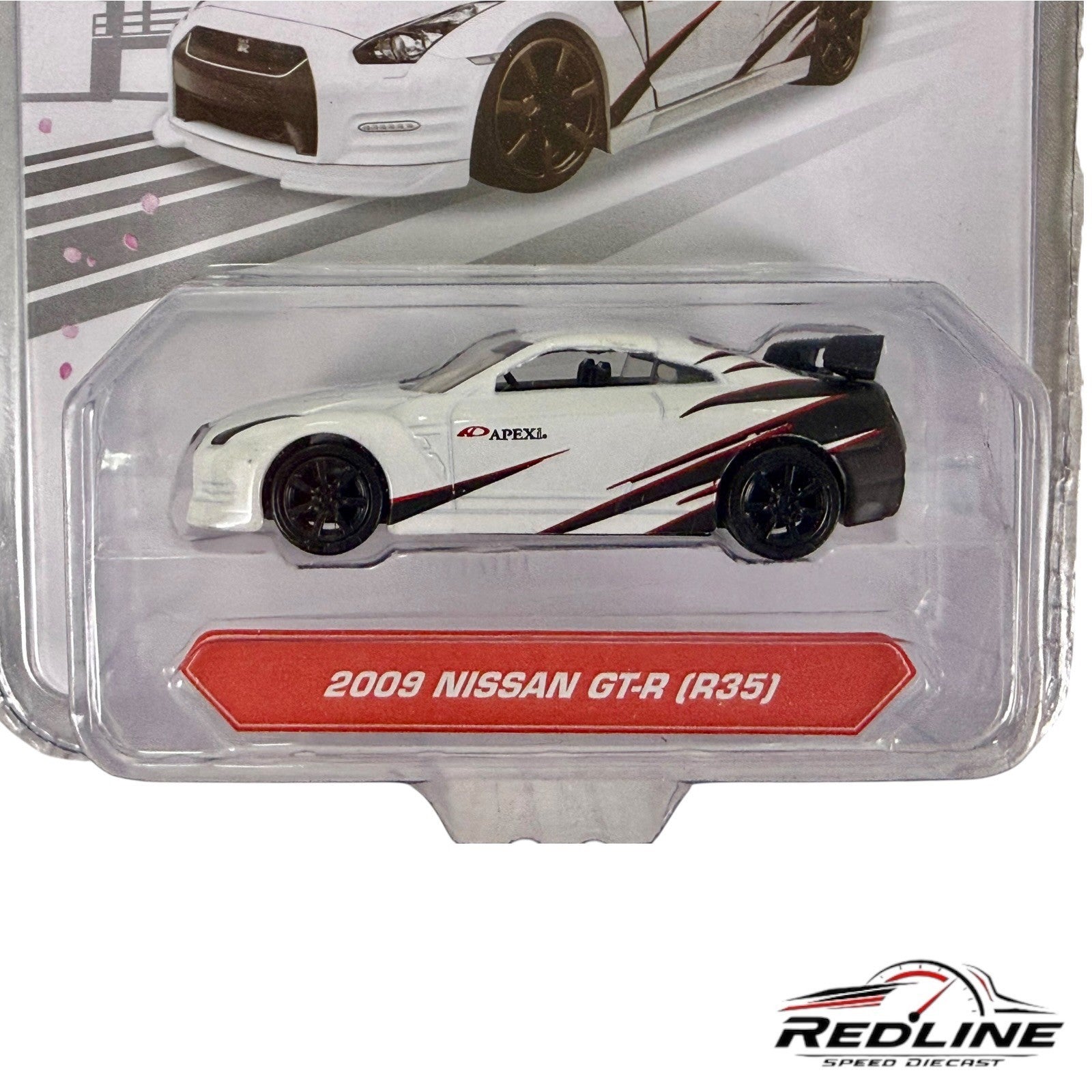 🎌🎌JADA METALS DIE CAST JDM TUNERS 2009 NISSAN GT-R (R35) 1/64 WHITE HW26🎌🎌