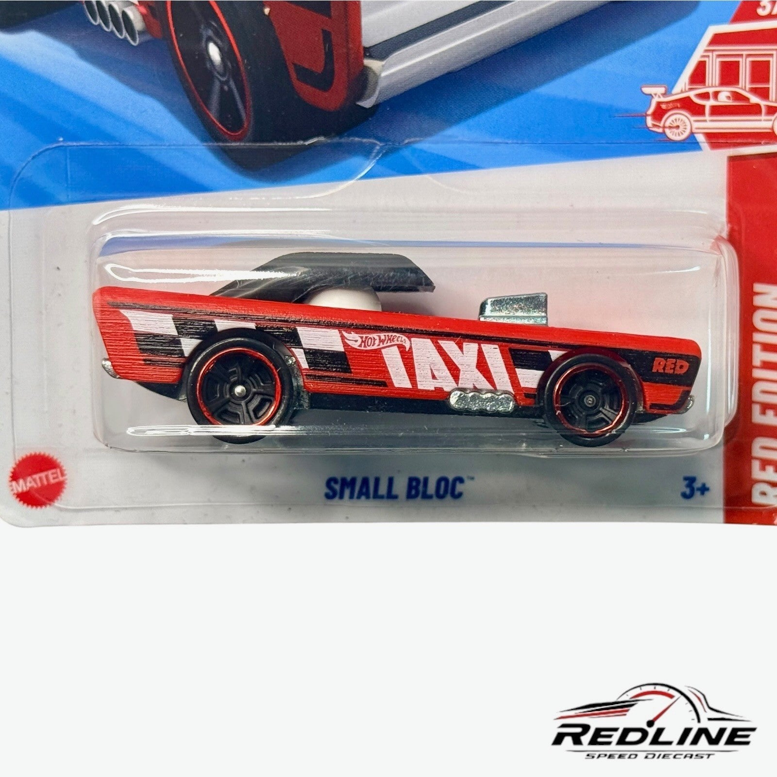 🇺🇸Hot Wheels Small Bloc Red Edition Target Exclusive Red 1:64 H35🇺🇸