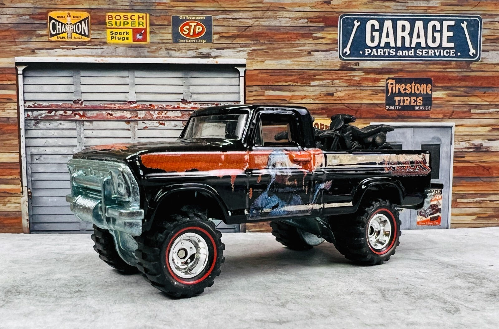 🩸🩸🩸🩸Hot Wheels Texas Drive 'em JASON LOOSE🩸🩸🩸🩸