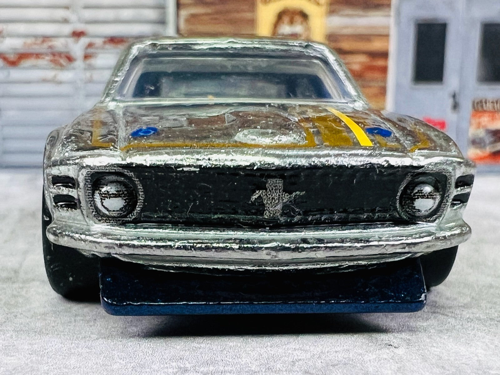 Hot Wheels 70 Mustang Boss 302 ZAMAC Collectors Edition Mail In LegendsTour C20