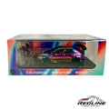 🎌CM Model Mitsubishi Lancer Evolution IX Widebody Chrome Purple H36🎌