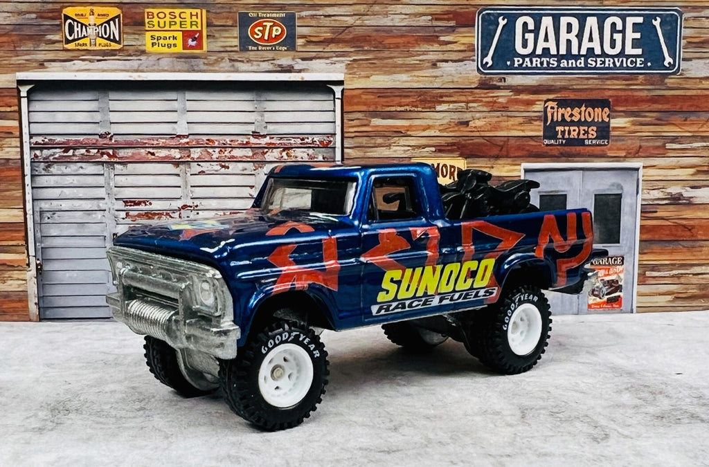 🇺🇸🇺🇸Hot Wheels Texas Drive 'em CUSTOM Sunoco Racing Fuels LOOSE 🇺🇸🇺🇸