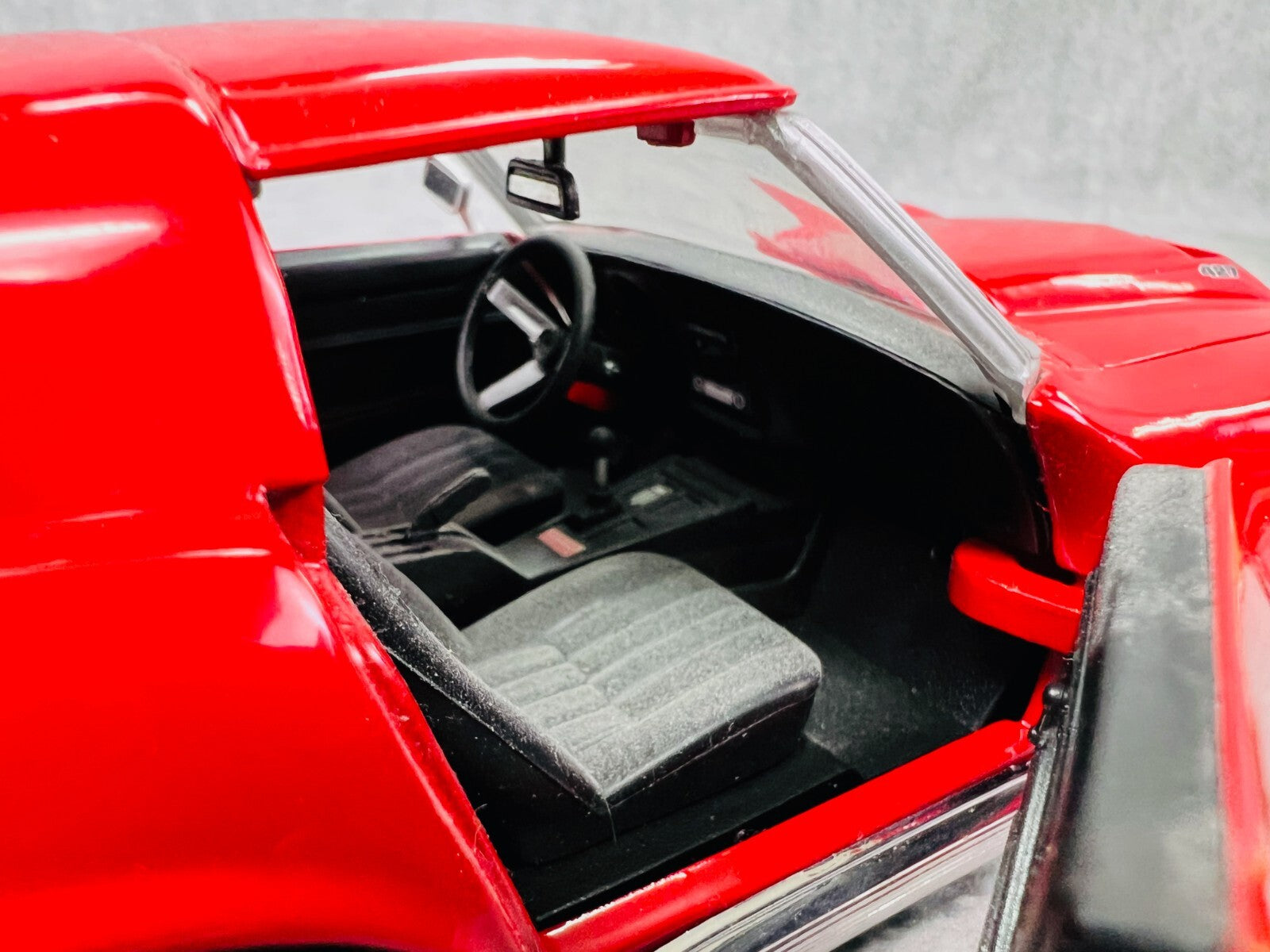 🦅🦅🦅Hot Wheels Red 1969 Chevy Corvette ZL1 427 Stingray 1:18 Scale🦅🦅🦅