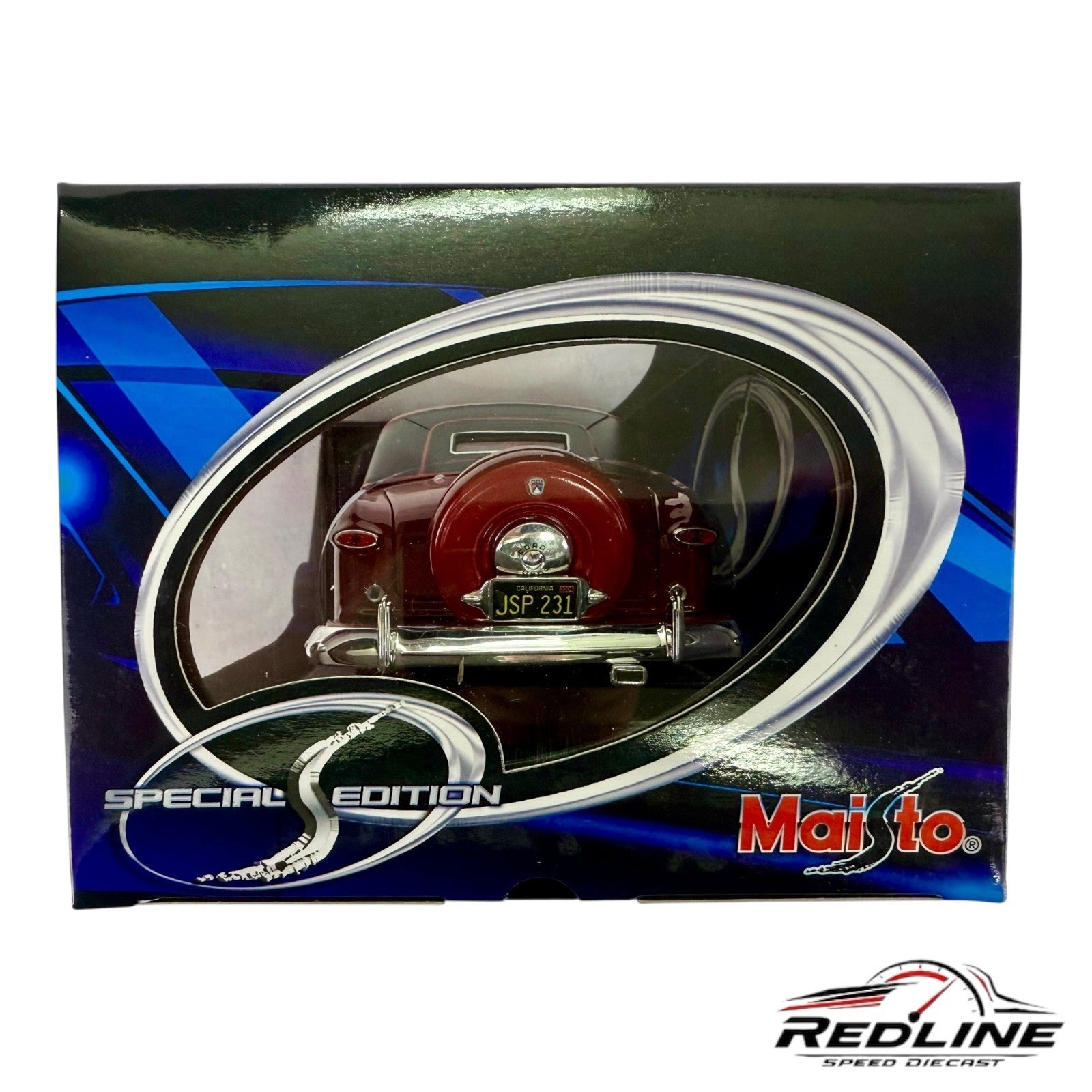 🇺🇸🇺🇸Maisto Special Edition Diecast Collection 1950 Ford Red 1:18🇺🇸🇺🇸