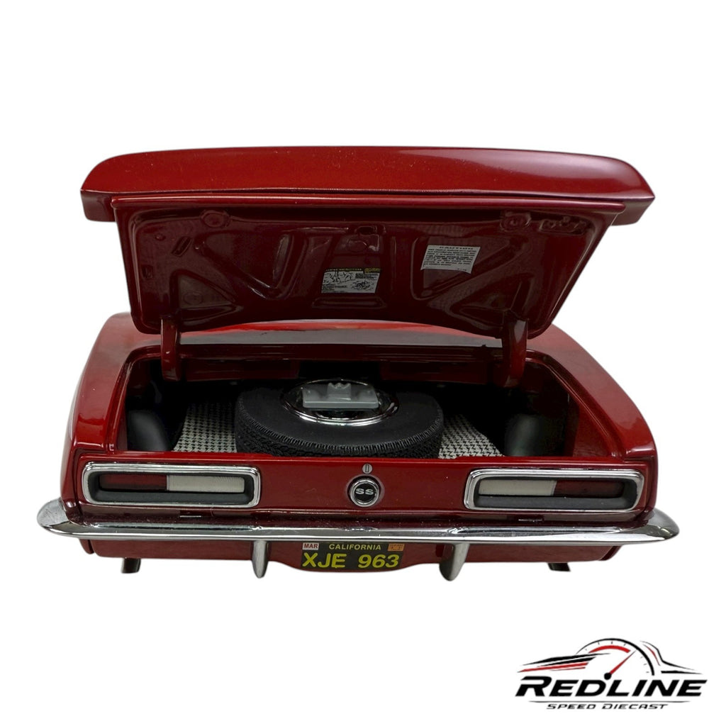 🇺🇸 Exact Detail  1967 Chevy Camaro SS Red 67 Hot Rod Magazine Test Car 1:18 C3
