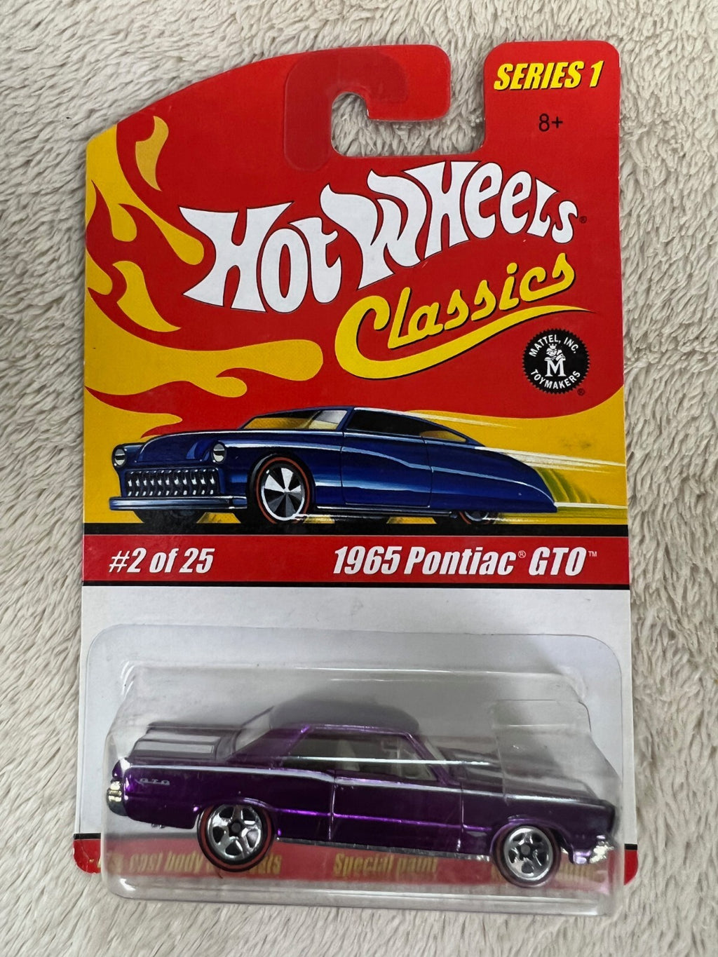 🔥🔥🔥🔥Hot Wheels Classics Series 1 1965 Pontiac GTO 1/64 Scale HW13🔥🔥🔥🔥