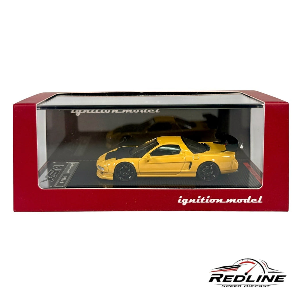 🎌🎌Ignition Model Honda-Acura Matte Yellow NSX 1:64 H3🎌🎌