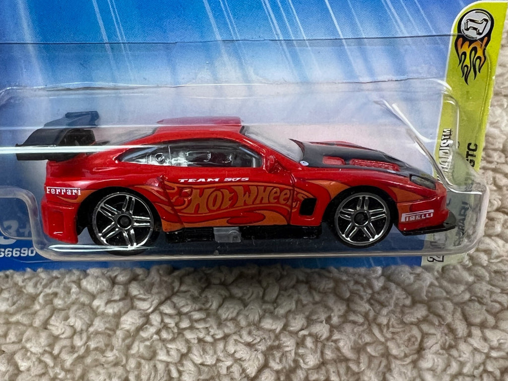 🇮🇹🇮🇹2005 Hot Wheels #3 First Editions-Realistix FERRARI 575 GTC Red HW06🇮🇹