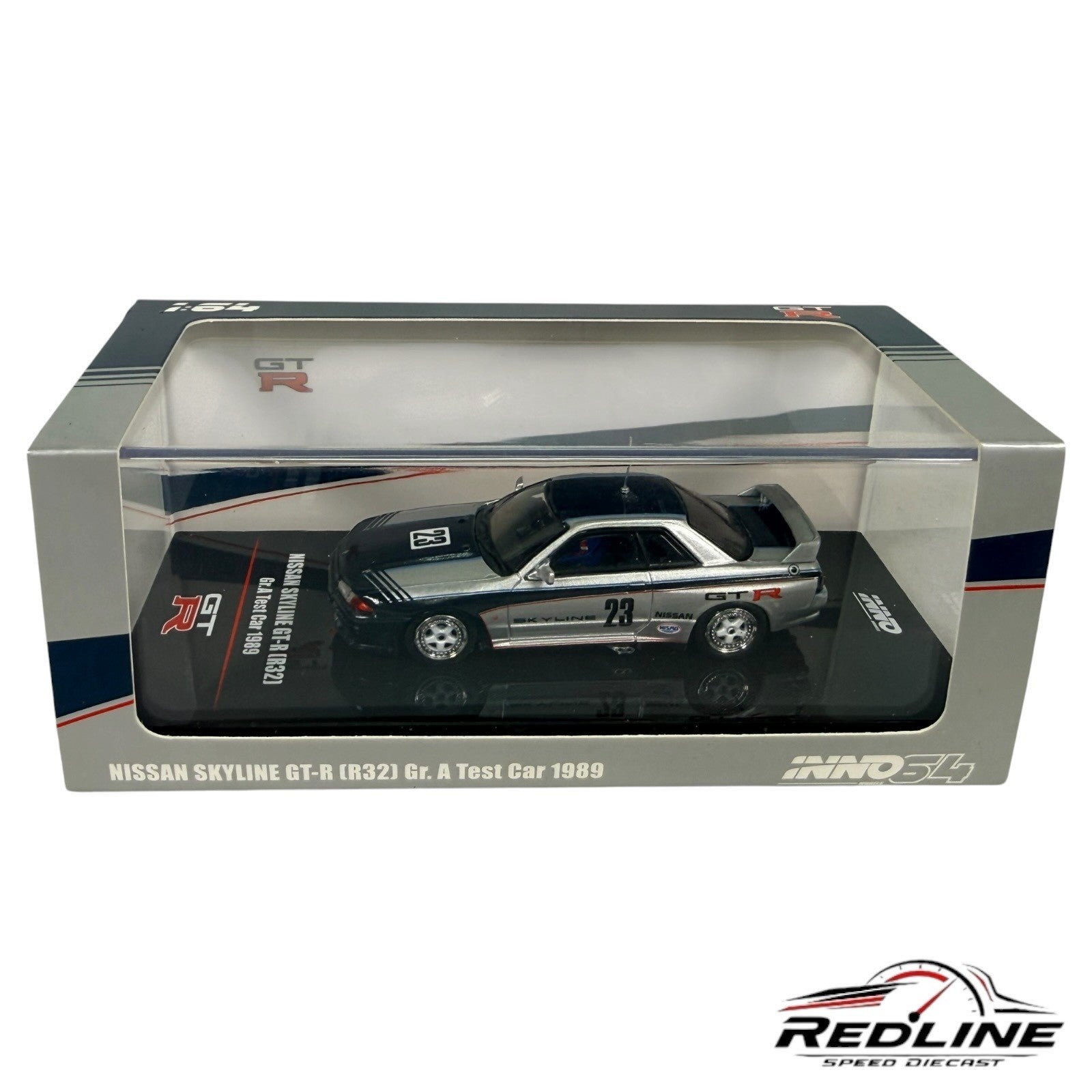 🎌🎌Inno64 Nissan Skyline GT-R R32 GR. A Test Car 1989 1:64 H3🎌🎌