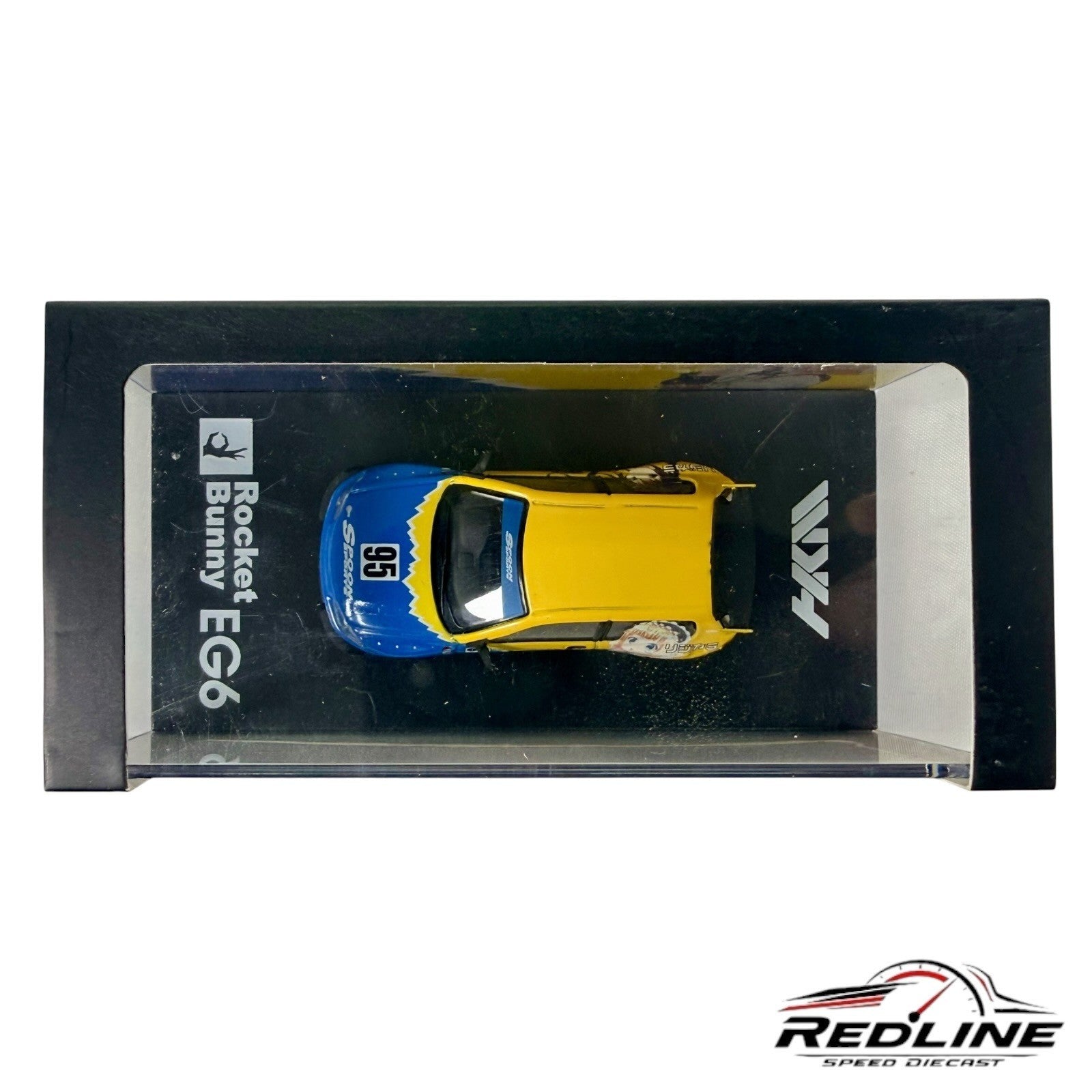 🎌HKM Honda Civic EG6 Rocket Bunny Honda Civic EG SPOON SPORTS 1:64 H36🎌
