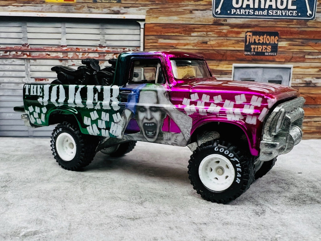 🇺🇸Hot Wheels Texas Drive 'em The Joker Custom LOOSE 🇺🇸