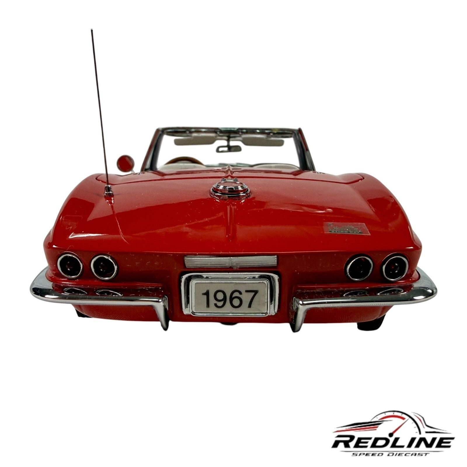 🇺🇸Danbury Mint 1967 Corvette Convertible "Rally Red" 1:24 C2🇺🇸