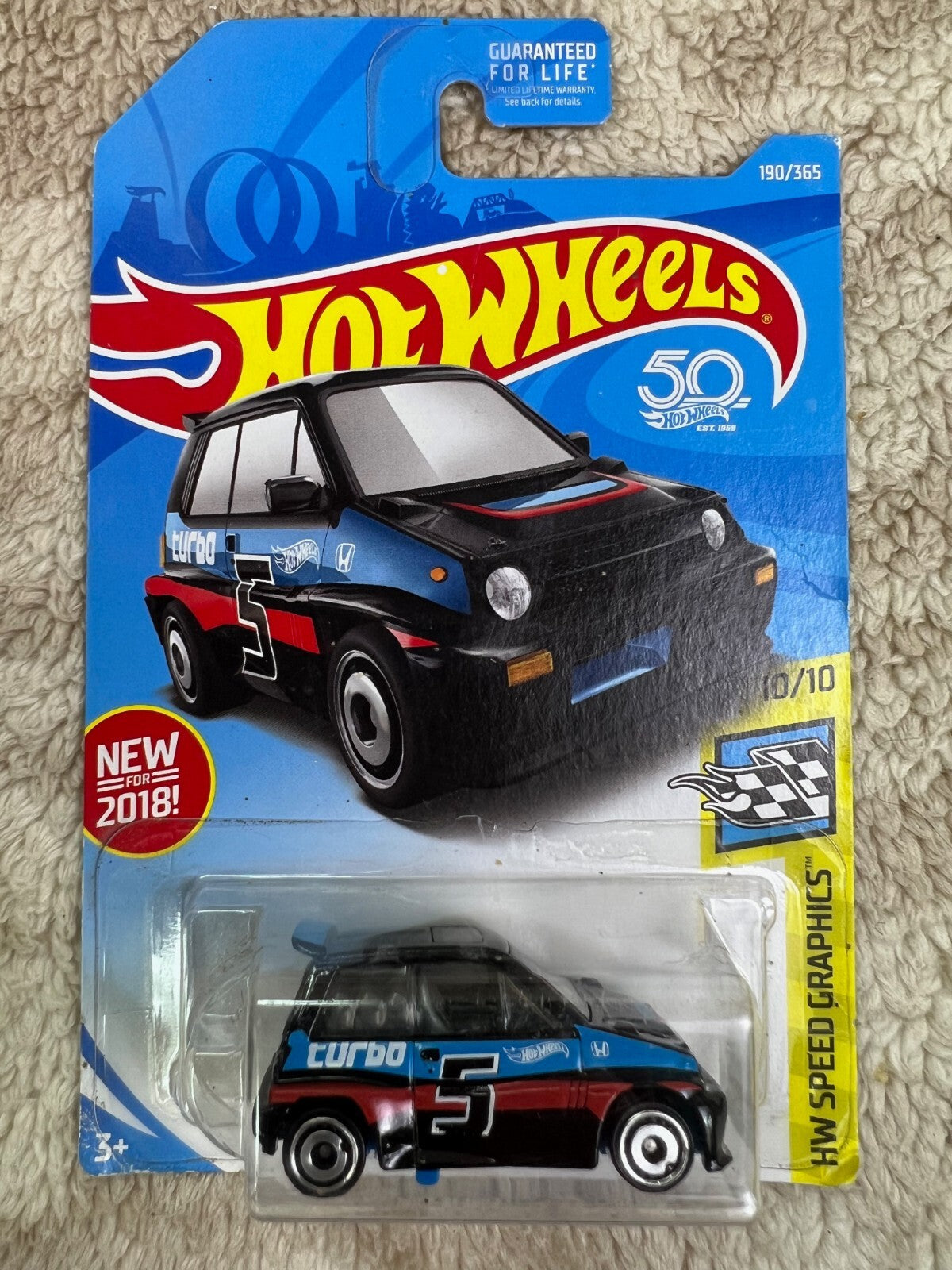 🔥🔥🔥Hotwheels 85 Honda City Turbo II HW Speed Graphics HW19🔥🔥🔥
