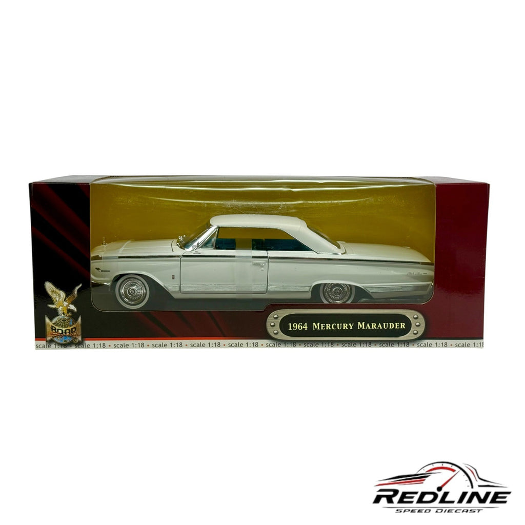 🇺🇸Road Signature 1964 Mercury Marauder White 1:18 C3🇺🇸