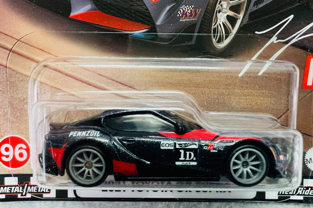 🎌🎌🎌Hot Wheels Premium Boulevard  2021 Toyota GR Supra Black H32🎌🎌🎌