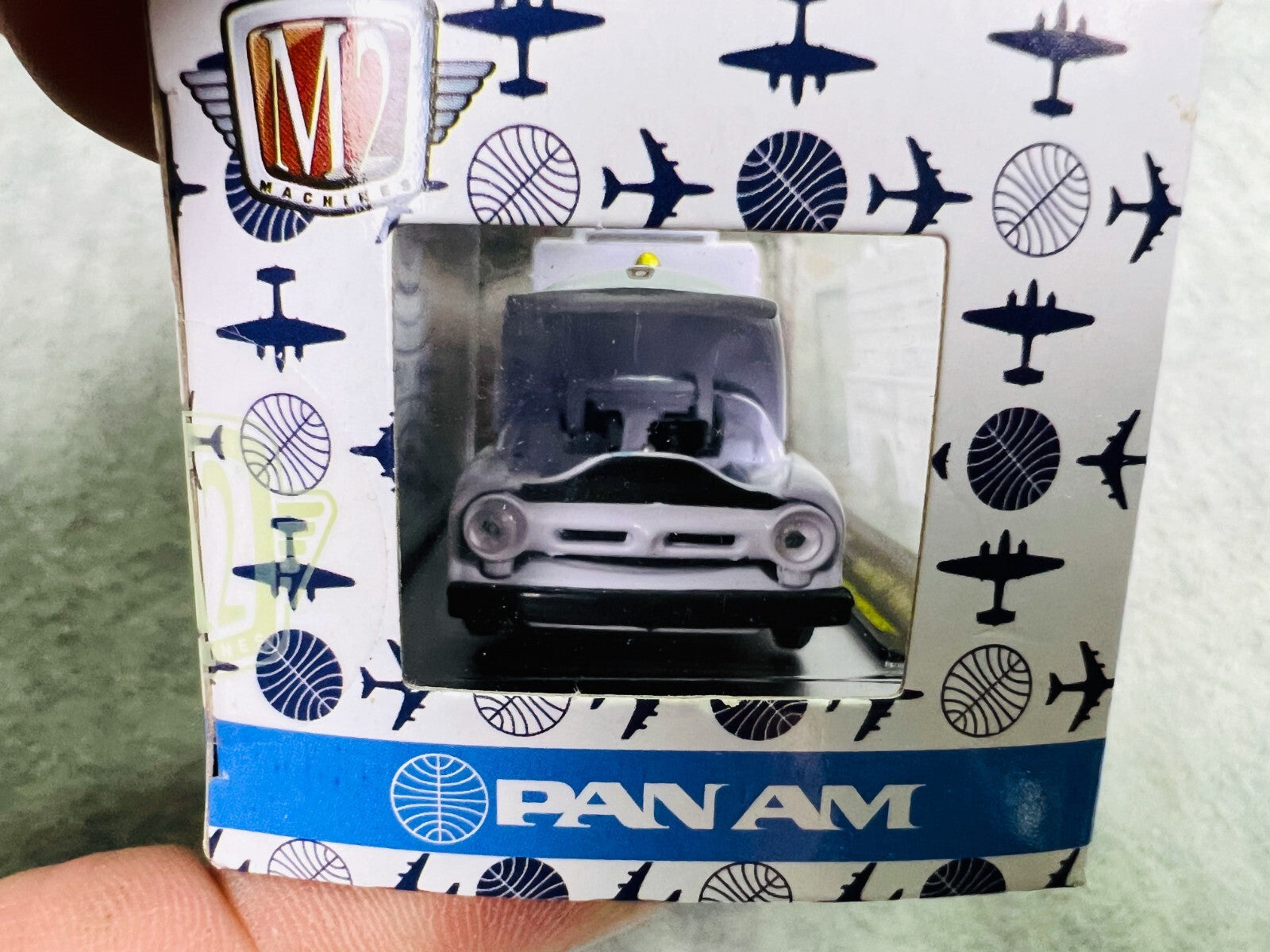 ✈️✈️M2 Machines Auto Thentics R57 1956 Pan Am Ford F-100 Utility Truck H26✈️✈️