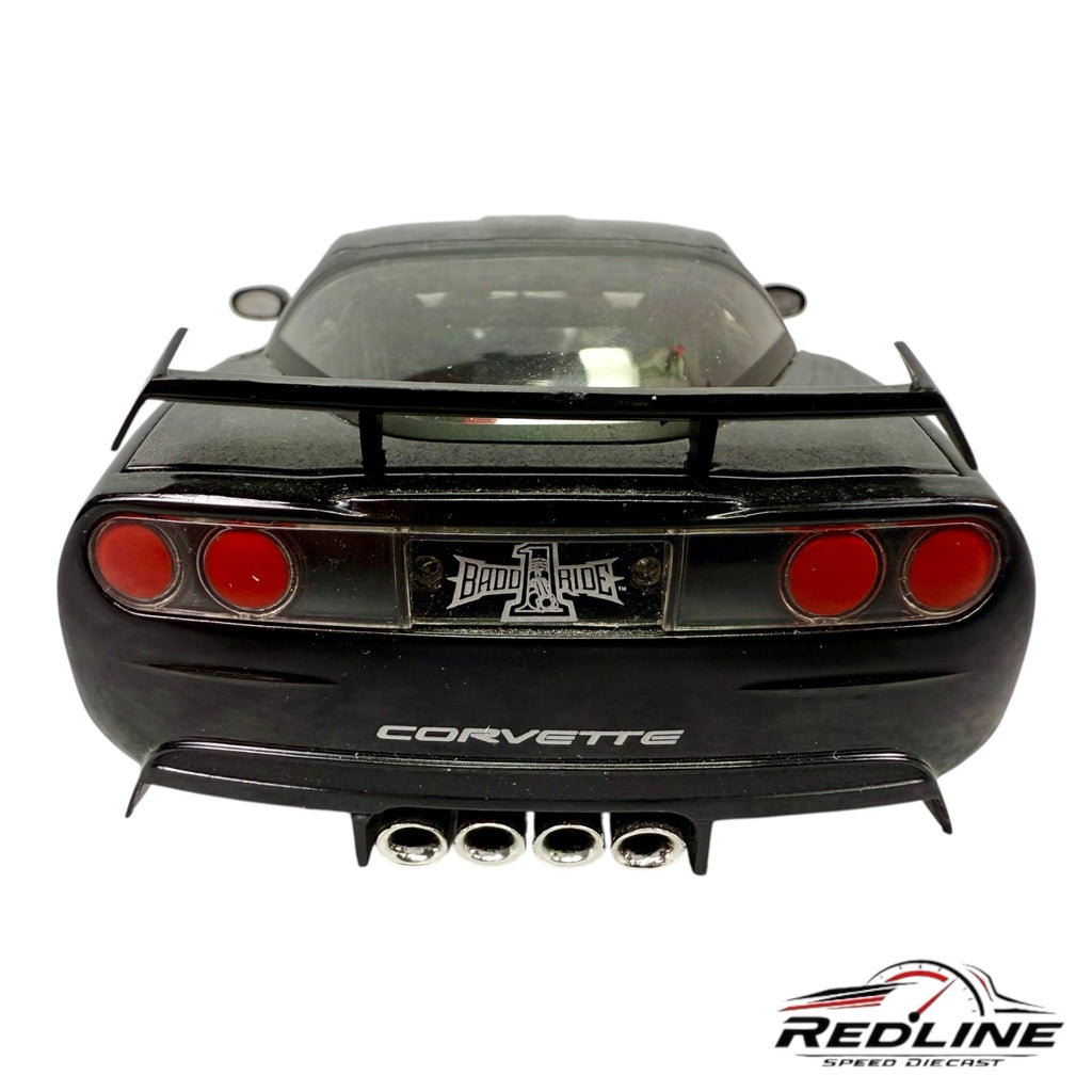 🇺🇸🇺🇸🇺🇸1 BADD RIDE 2005 CORVETTE C6 BLACK 1/24🇺🇸🇺🇸🇺🇸