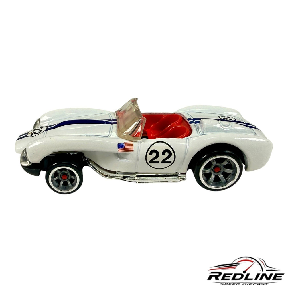 🇮🇹🇮🇹Hot Wheels Ferrari Racer White Ferrari 250 Testa Rossa#22 C13🇮🇹🇮🇹