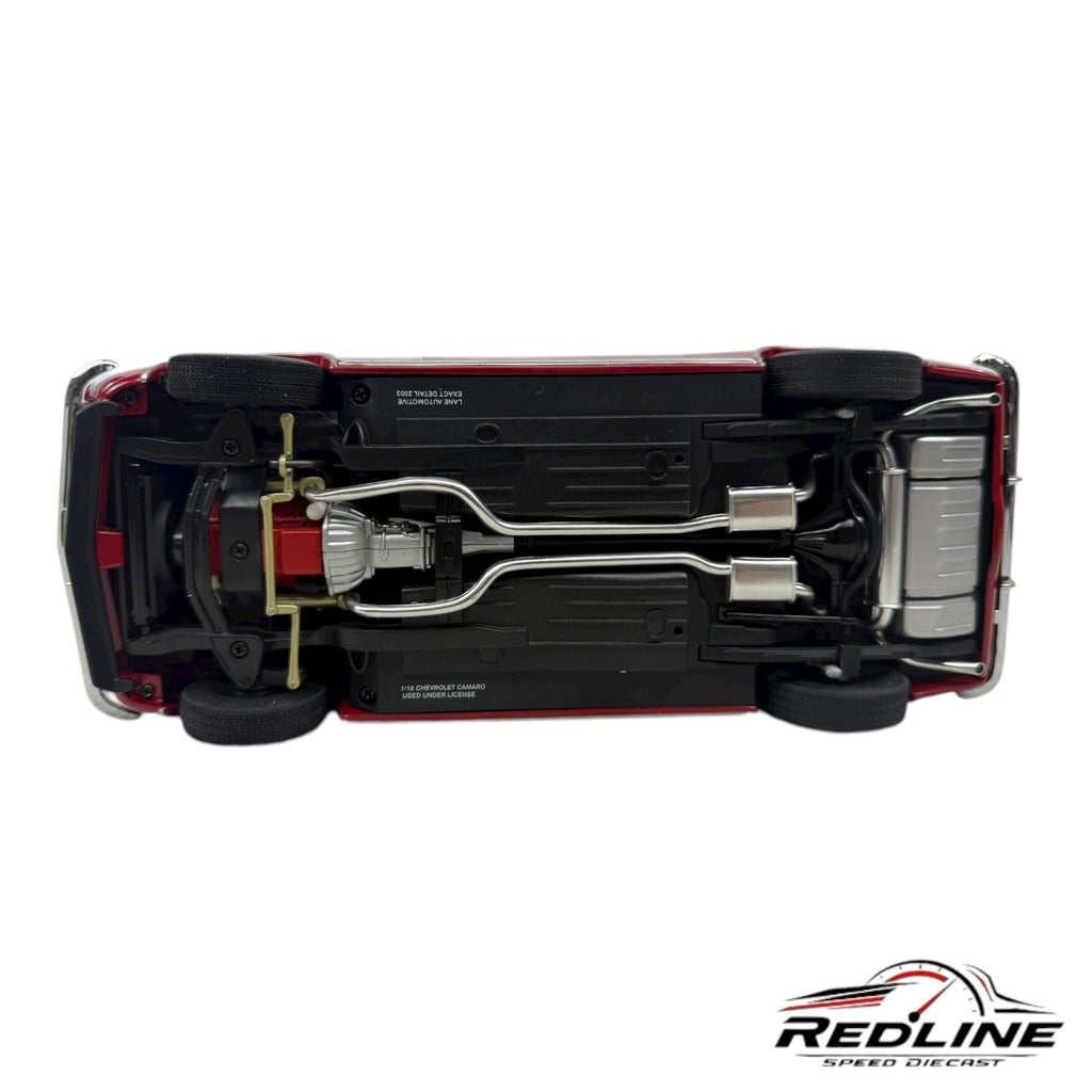 🇺🇸 Exact Detail  1967 Chevy Camaro SS Red 67 Hot Rod Magazine Test Car 1:18 C3