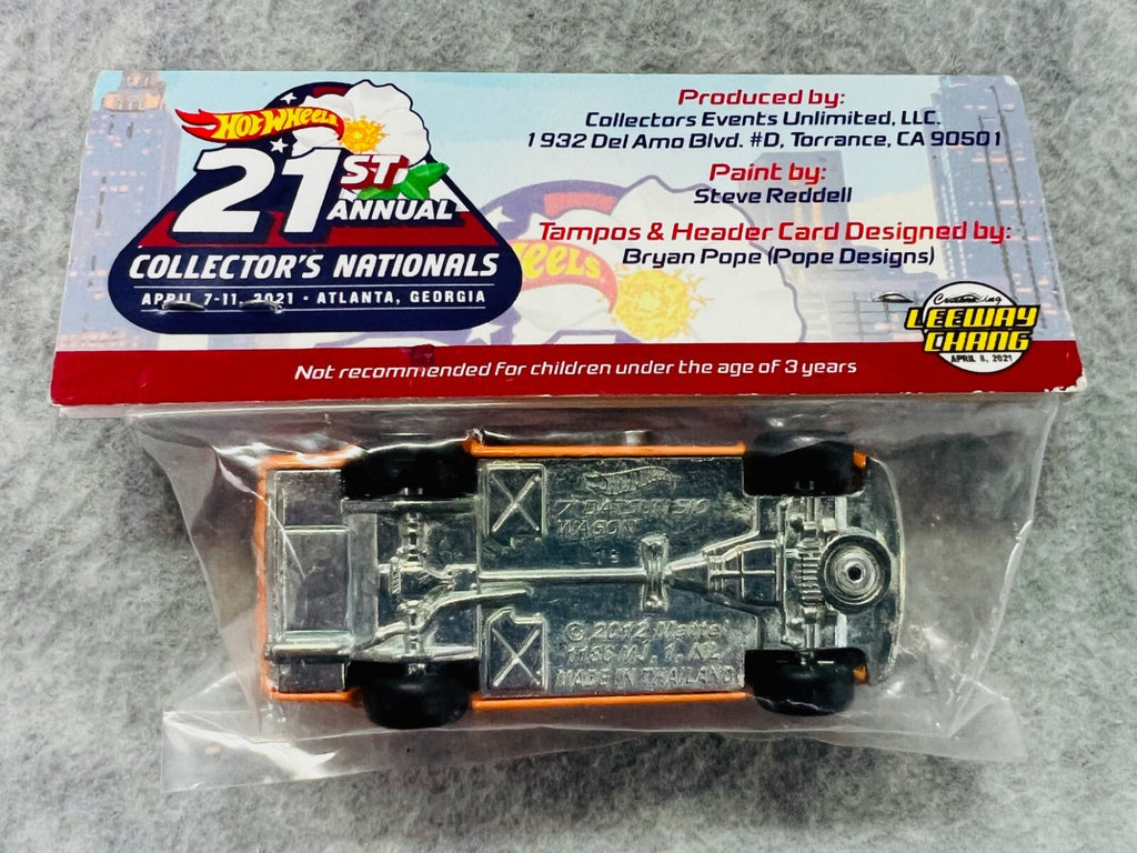🎌🎌Hot Wheels 21st Annual Collectors Nationals Leeway Chang Datsun Wagon🎌🎌