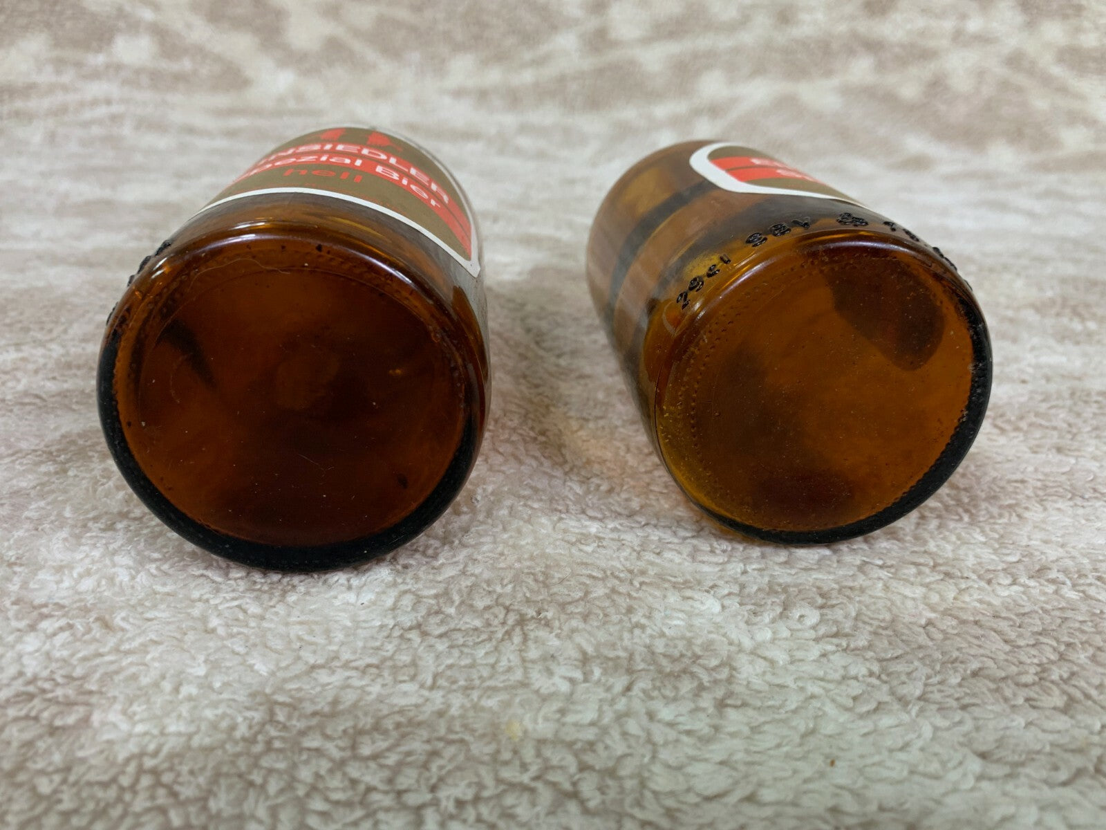 🍺Vintage Einsieder Spezial 2 Bier Beer Bottle Glass Brown Empty Barware BB02🍺